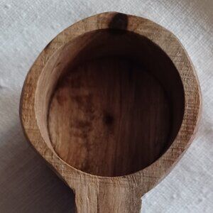 Handmade coffee scooper